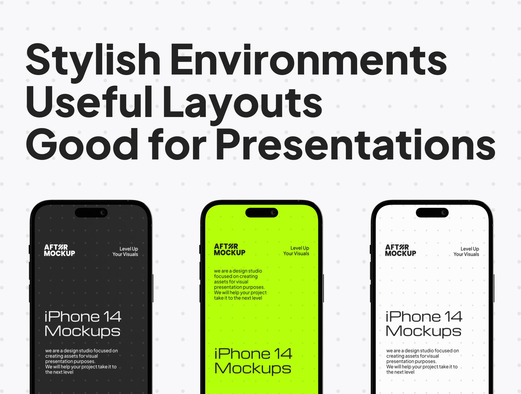 多种样式 iPhone 14 Pegboard Mockups 样机模版