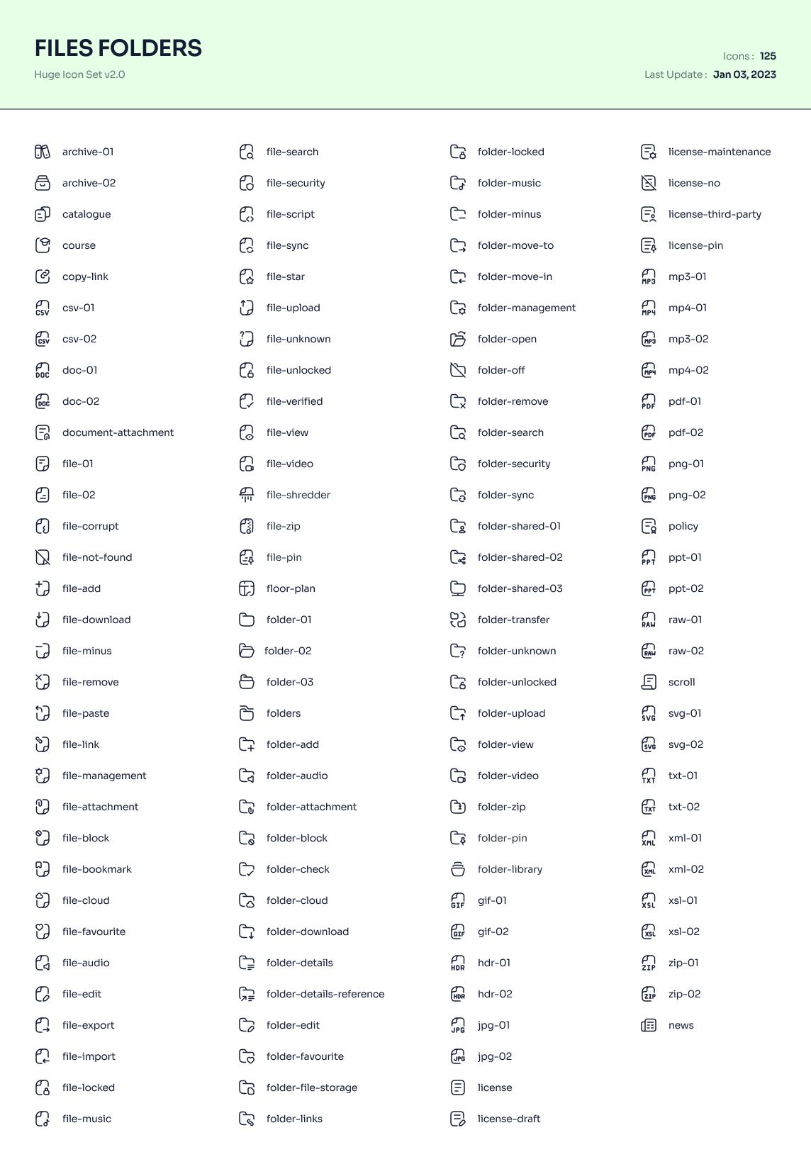 3000+免费的基础图标库