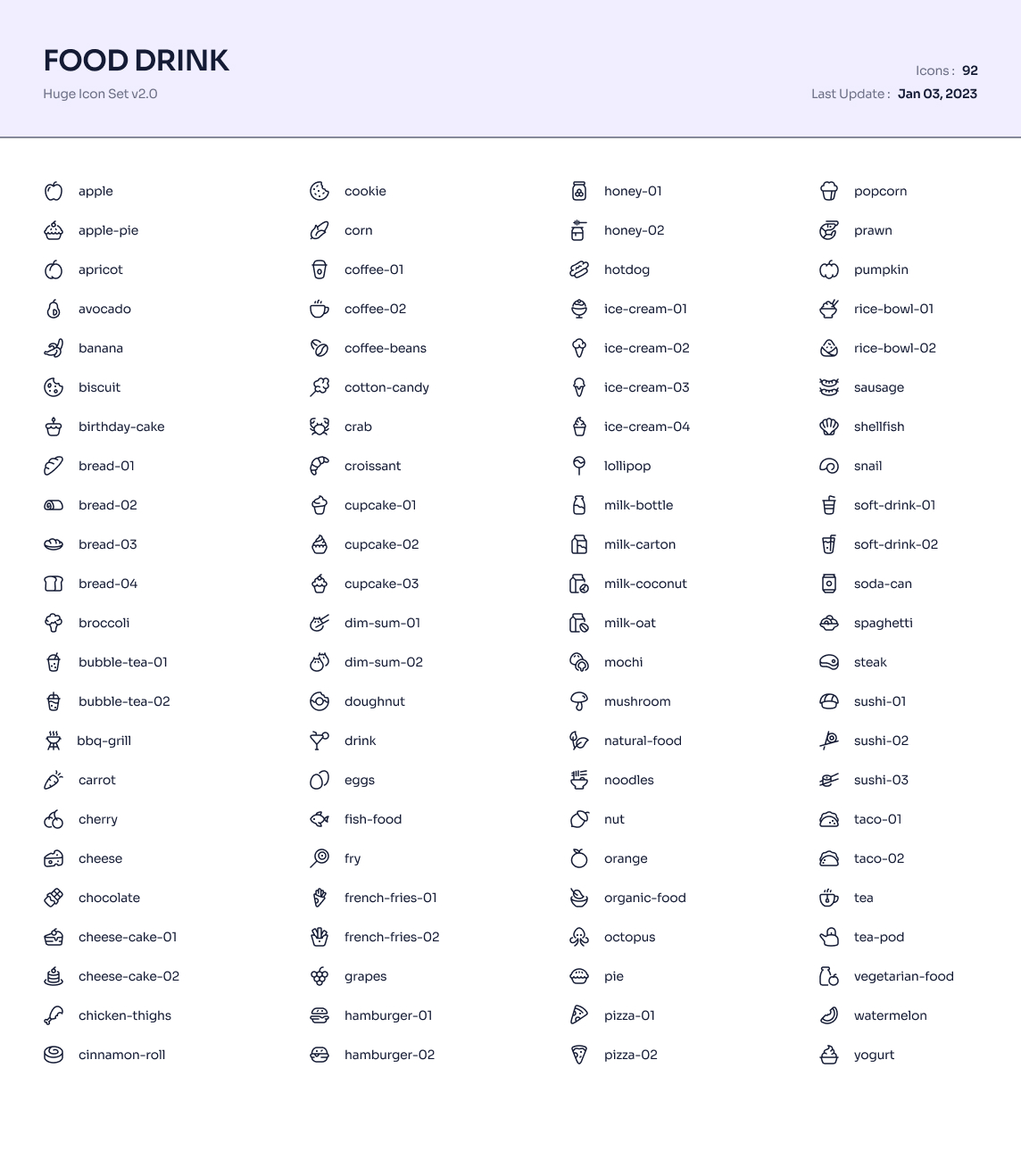 3000+免费的基础图标库