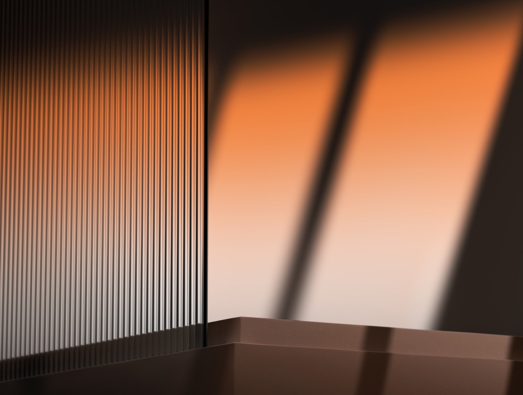 iPhone 14 Pro 简约橘色样机模型 PSD格式