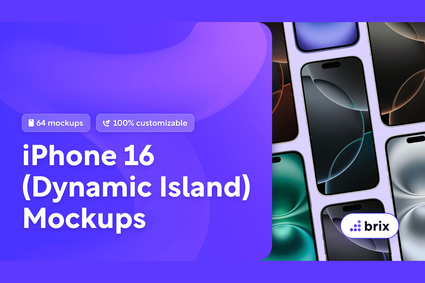 iPhone 16  Mockups  免费样机