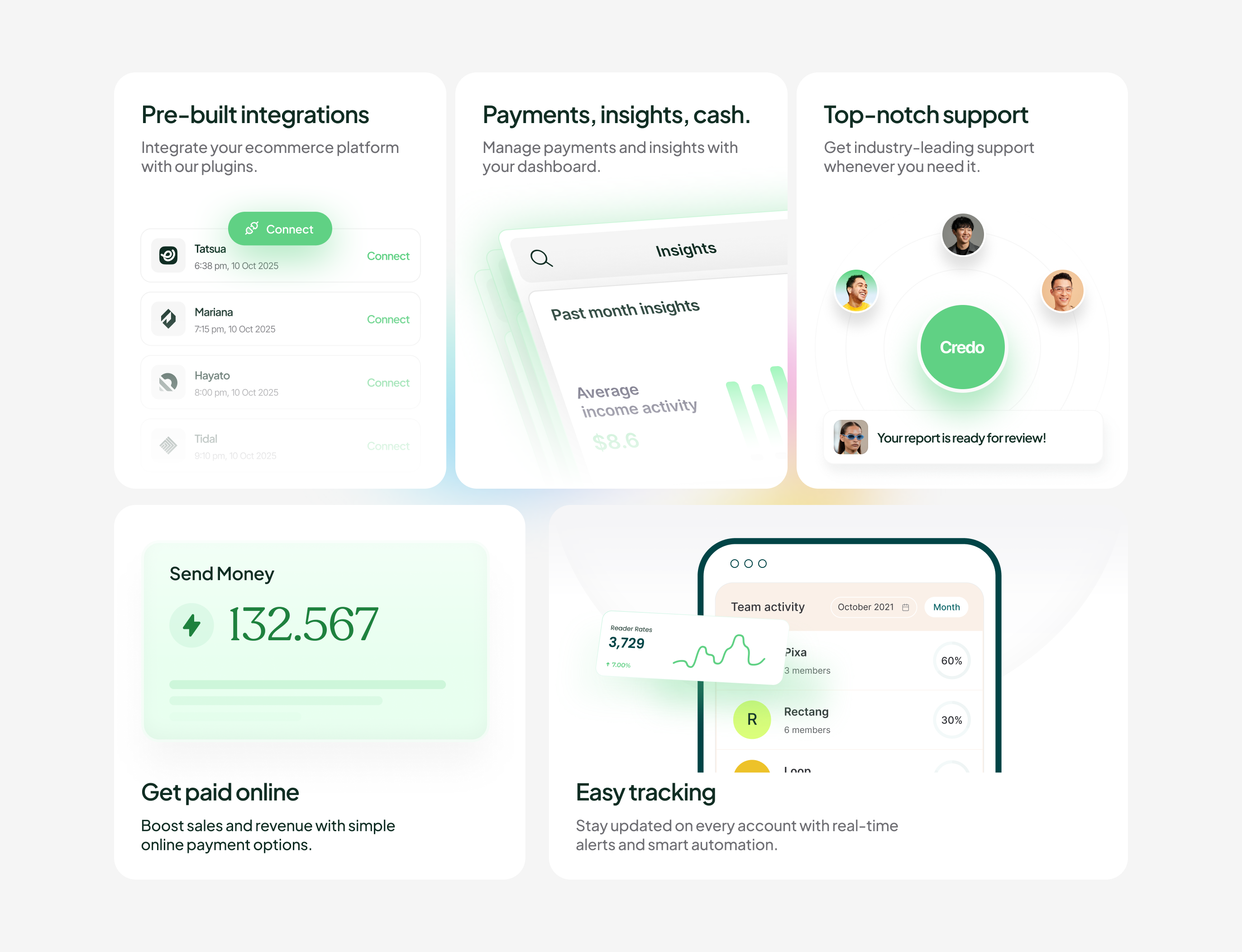 Fintech Bento Card 设计